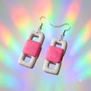 Bubblegum Drop Earrings