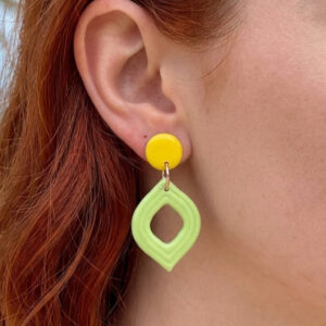 Bohemian Geometric Curves Earrings