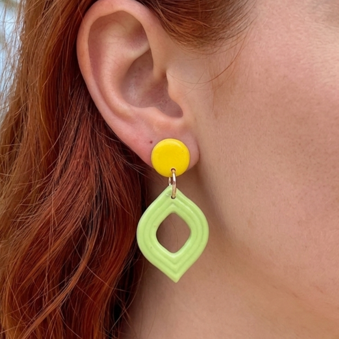 Bohemian Geometric Curves Earrings