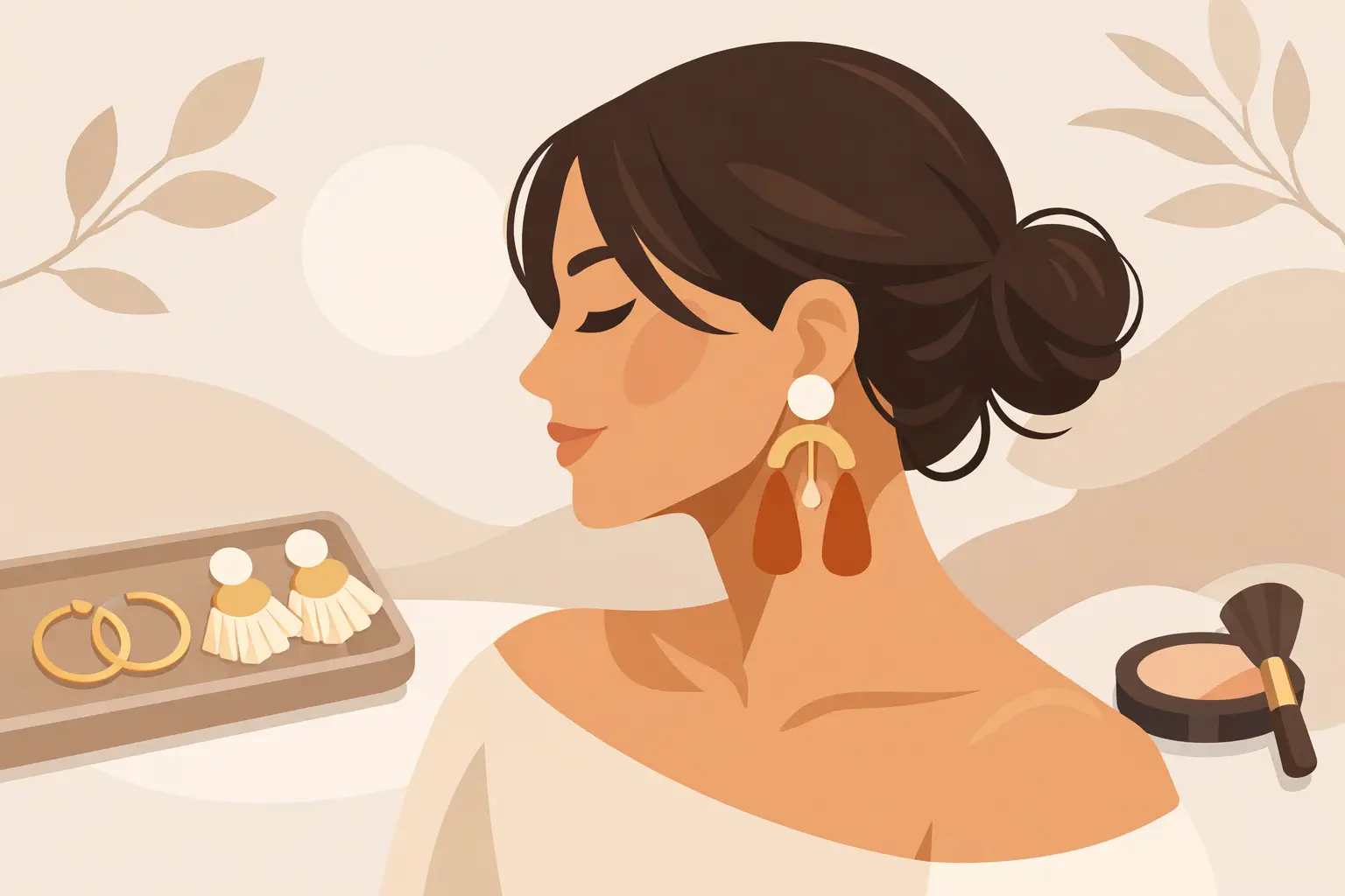 How to Style Statement Earrings Naturally