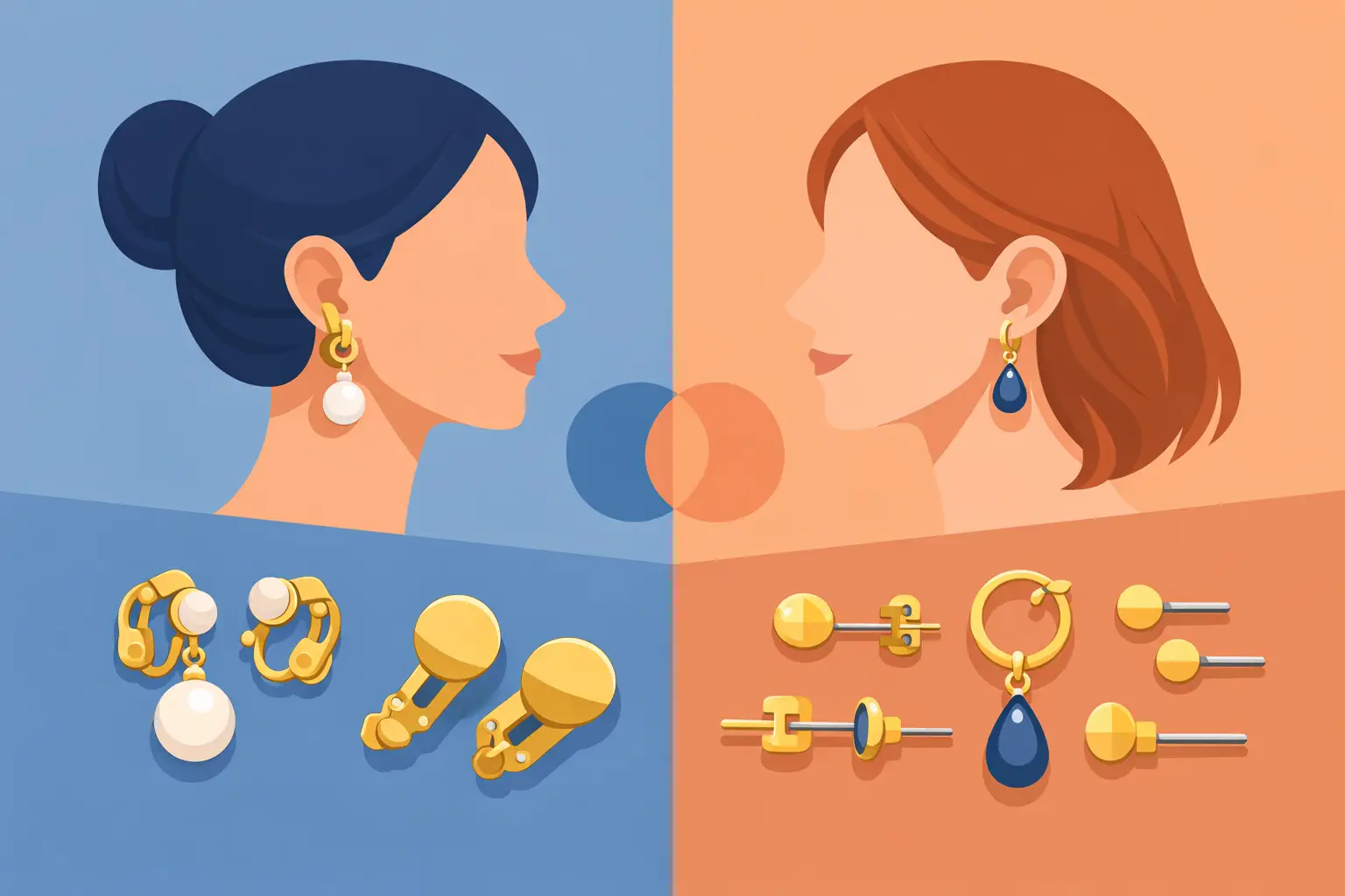 You are currently viewing Clip On vs Pierced Earrings: Which Fits You?