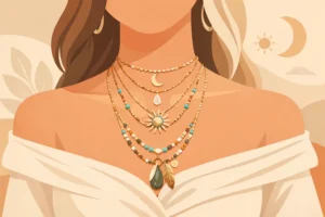 Read more about the article How to Layer Boho Necklaces That Feel Easy