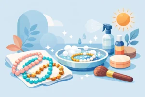 How to Care for Beaded Necklaces Without Dulling Them