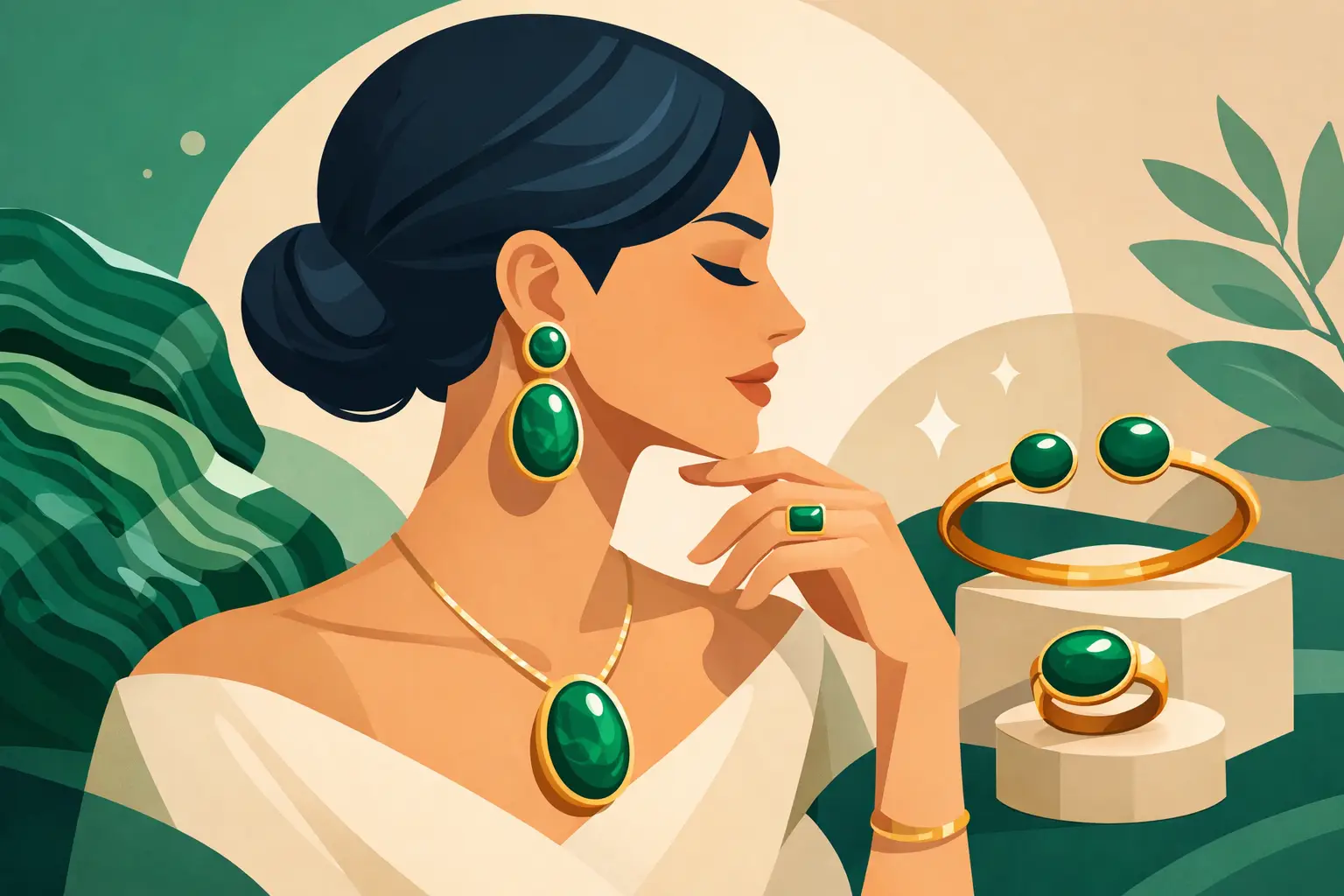 You are currently viewing Malachite Jewelry Inspiration for Bold Style