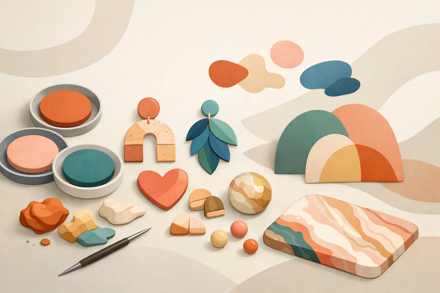 You are currently viewing Polymer Clay Color Trends That Feel Personal
