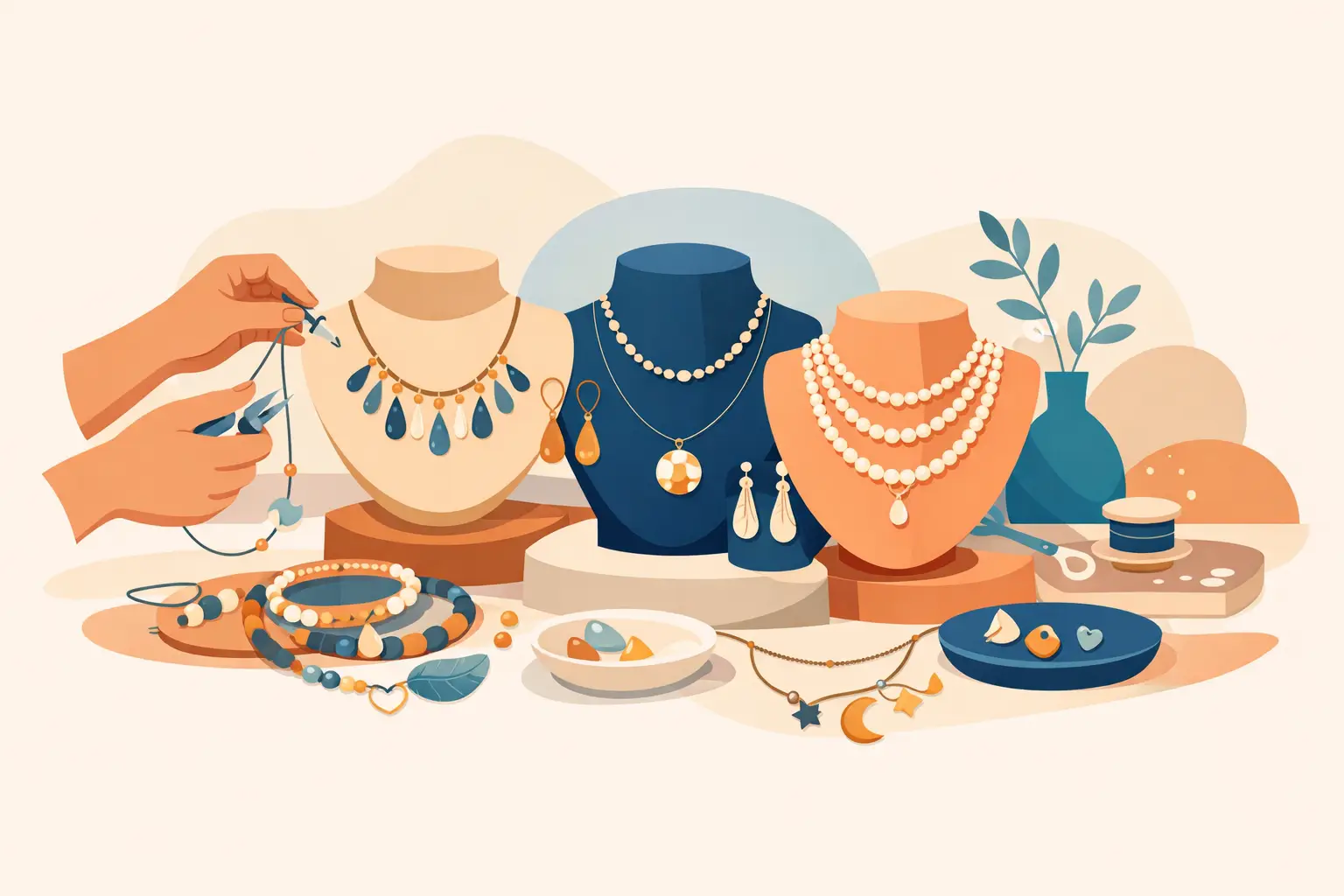 You are currently viewing 12 Handmade Necklace Set Ideas to Make Yours