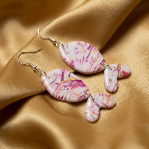 Pop Art Fish Earrings