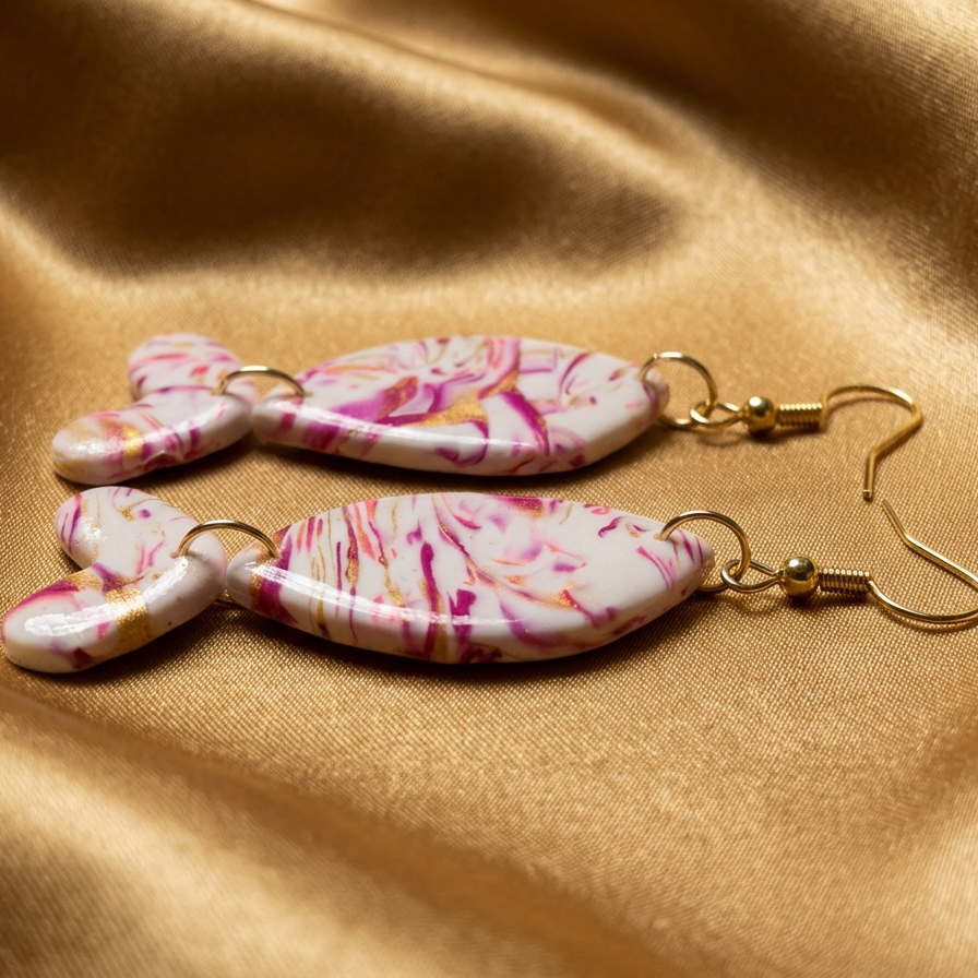 Pop Art Fish Earrings