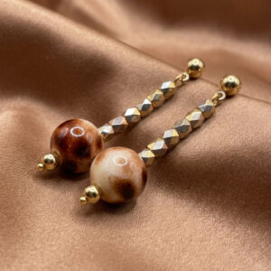 Antique Leopard Stud Earrings