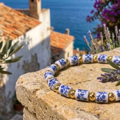 Portuguese-inspired Porcelain Bracelets