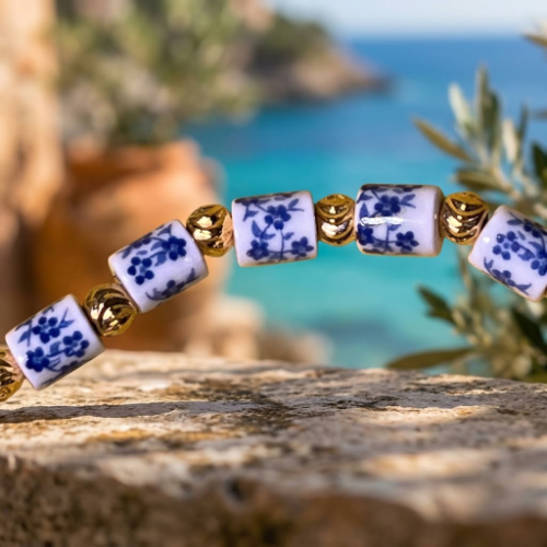 Portuguese-inspired Porcelain Bracelets