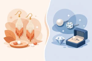 Beaded Earrings vs Stud Earrings: Which Fits You?