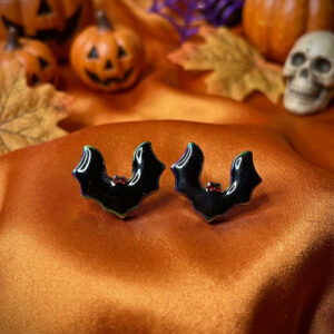 Halloween Vampire Bat Earrings
