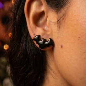 Halloween Bat Stud Earrings