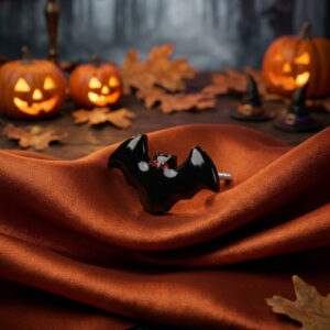 Halloween Bat Stud Earrings