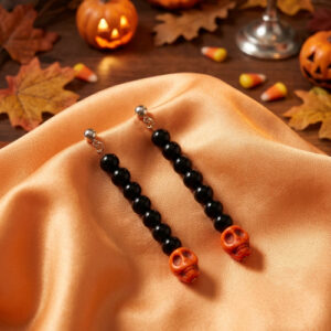 Spooky Skulls Stud Earrings
