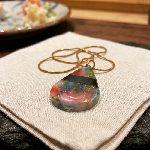 Translucent “Sushi” Pendant