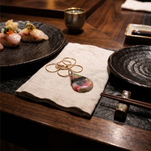 Translucent “Sushi” Pendant