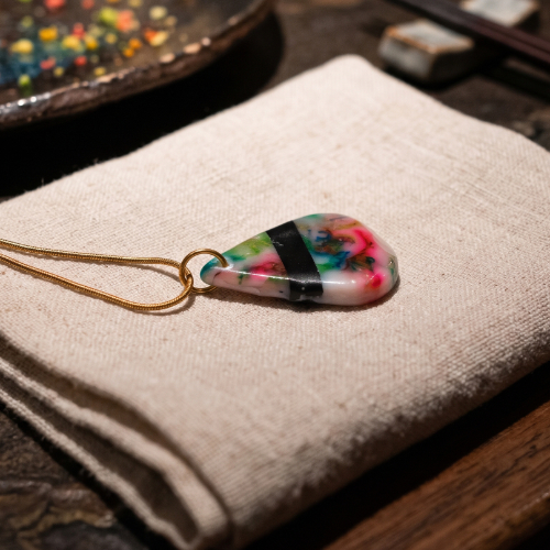 Translucent “Sushi” Pendant