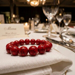 Natural Red Turquoise Bracelets