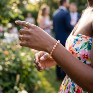 Orange Cat Eye Bracelets