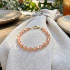 Orange Cat Eye Bracelets