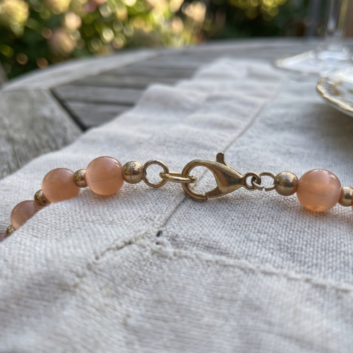 Orange Cat Eye Bracelets