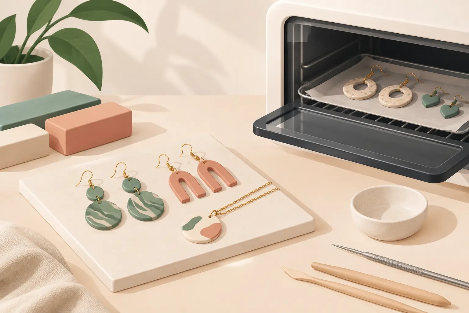 You are currently viewing Clay Curing Guide for Strong, Lasting Jewelry