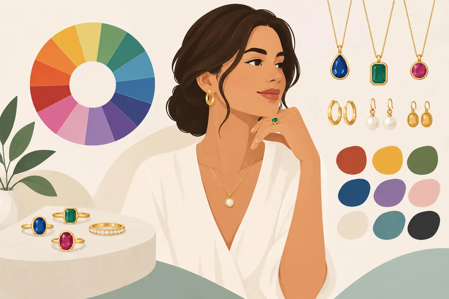 You are currently viewing Jewelry Color Theory for Pieces That Feel Like You